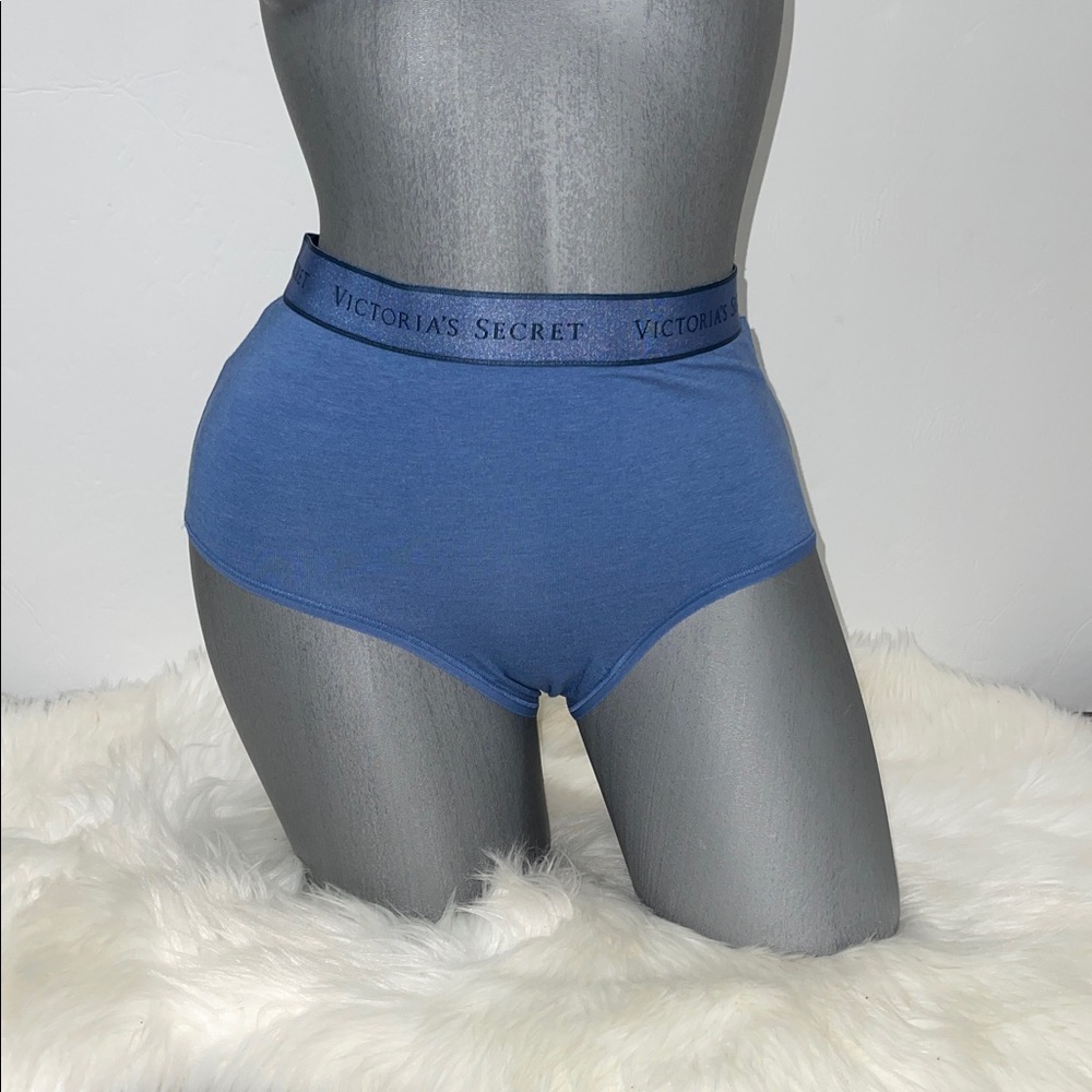 Victoria’s Secret Logo Cotton Modern Brief Panty Underwear. NWT